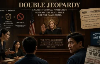 Double Jeopardy Meaning in U.S. Law: What It Protects, When It Applies, and Key Exceptions Double Jeopardy Meaning