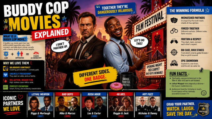 Buddy Cop Movies Explained: Why Mismatched Partners Still Make Great Action-Comedy Buddy Cop
